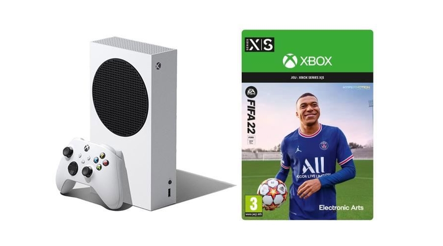 Console-Microsoft-Xbox-Series-S-Blanc-fifa-22