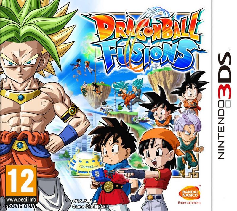 jaquette de Dragon Ball Fusions sur 3DS