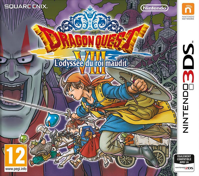 jaquette reduite de Dragon Quest VIII: L'Odyssée du Roi Maudit sur 3DS