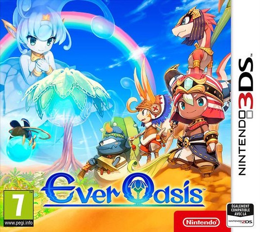 jaquette de Ever Oasis sur 3DS