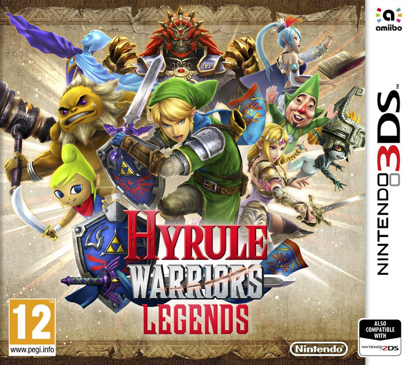 jaquette reduite de Hyrule Warriors: Legends sur 3DS