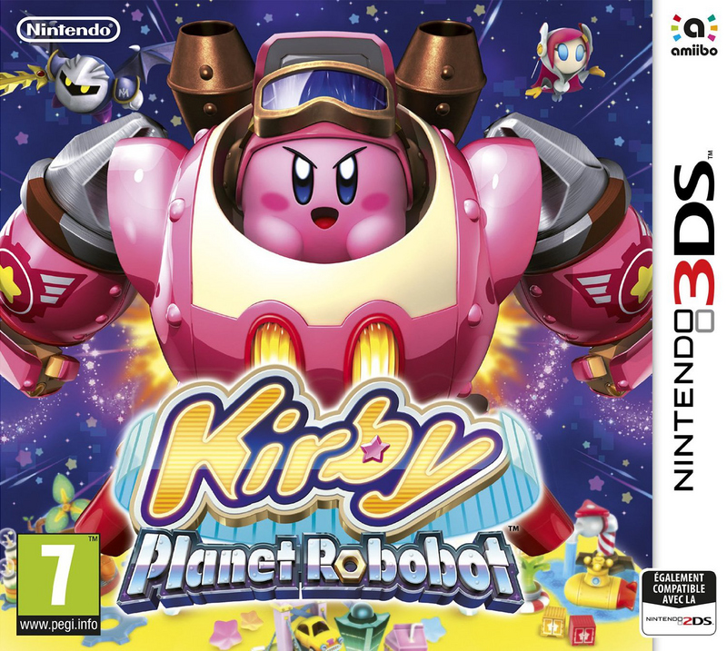 jaquette de Kirby Planet Robobot sur 3DS