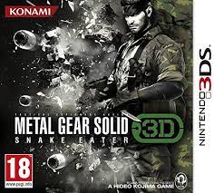 jaquette de Metal Gear Solid Snake Eater 3D sur 3DS