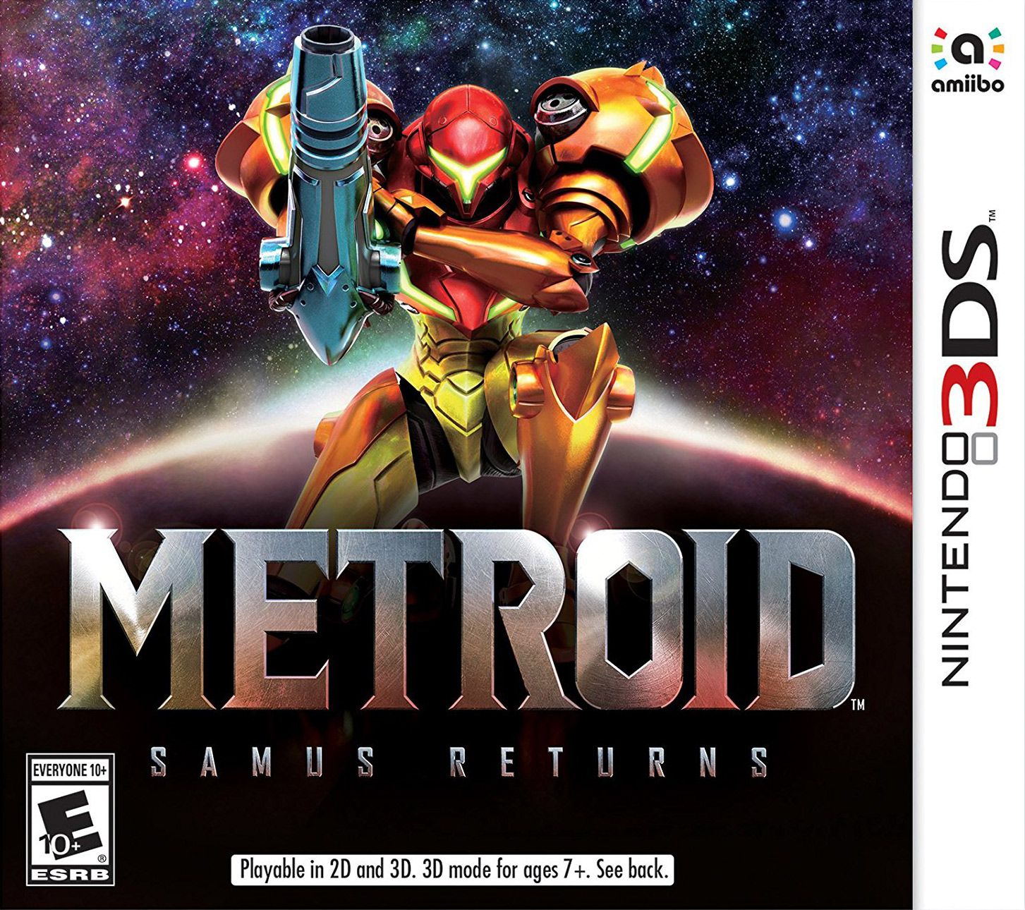 jaquette de Metroid: Samus Returns sur 3DS