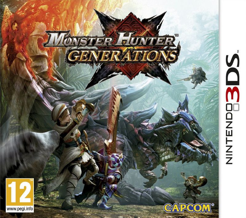 jaquette reduite de Monster Hunter Generations sur 3DS
