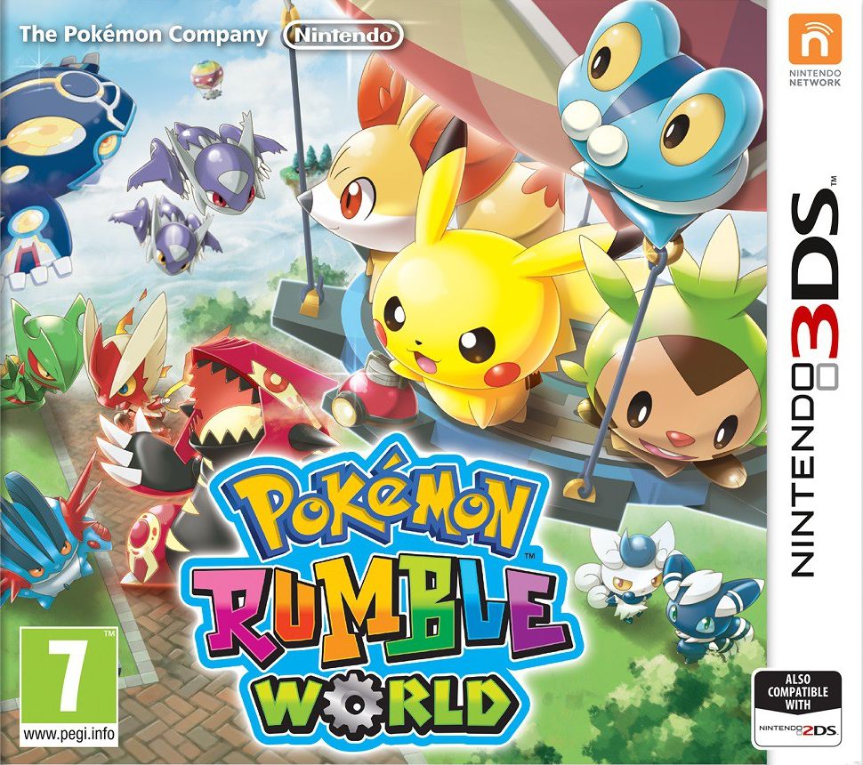 jaquette reduite de Pokémon Rumble World sur 3DS