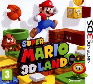 jaquette reduite de Super Mario 3D Land sur 3DS