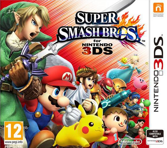 jaquette de Super Smash Bros. for Nintendo 3DS sur 3DS