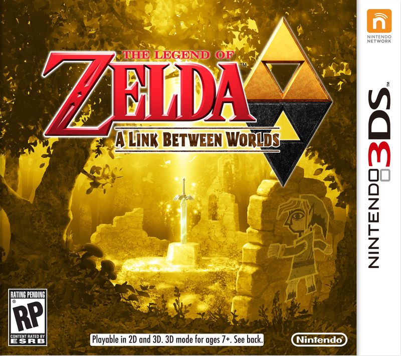jaquette reduite de The Legend of Zelda: A Link Between Worlds sur 3DS