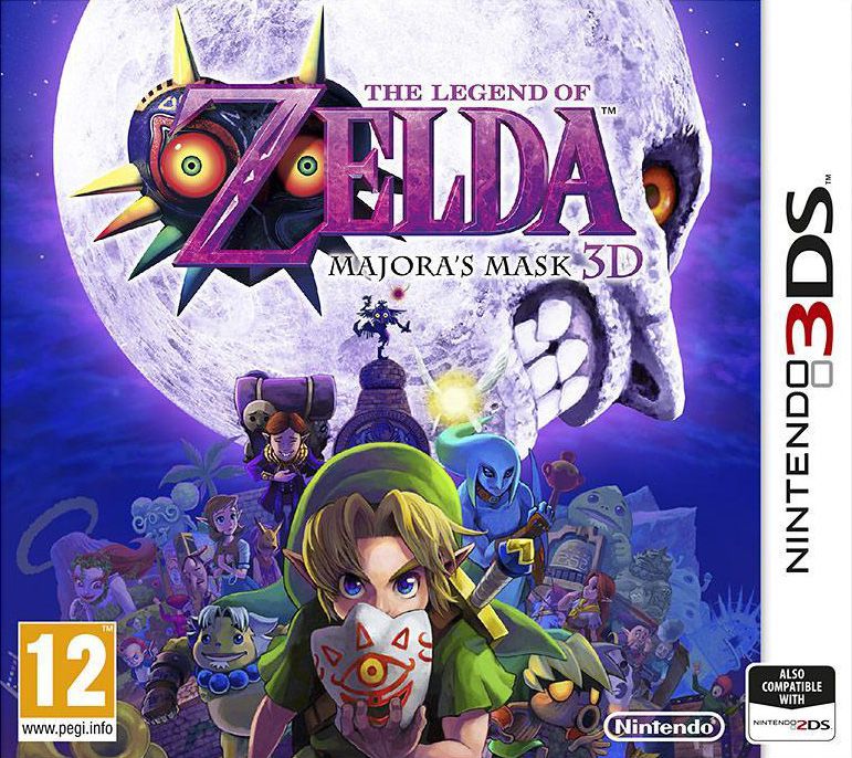 jaquette reduite de The Legend of Zelda: Majora's Mask 3D sur 3DS