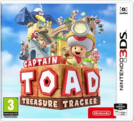 jaquette reduite de Captain Toad: Treasure Tracker sur 3DS