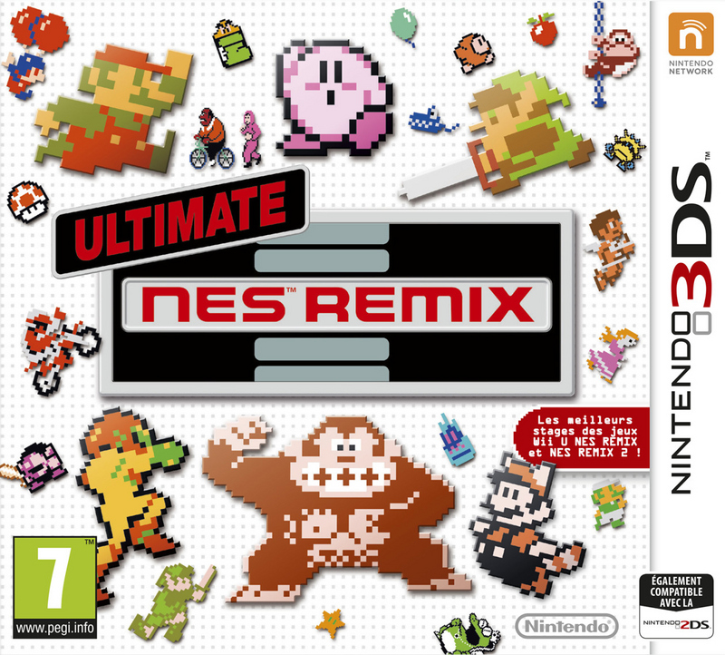 jaquette de Ultimate NES Remix sur 3DS