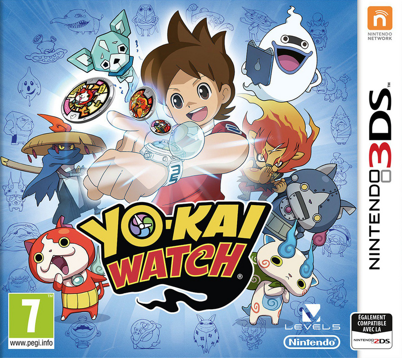 jaquette reduite de Yo-kai Watch sur 3DS