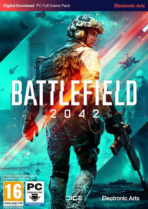 jaquette de Battlefield 2042 sur PC