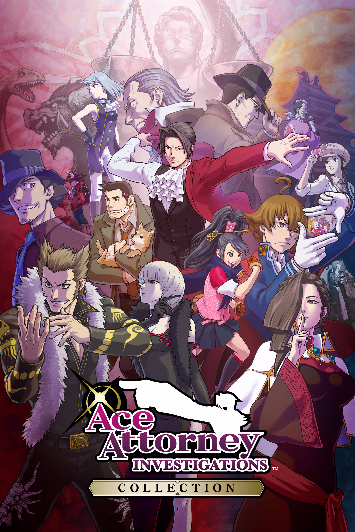 jaquette reduite de Ace Attorney Investigations Collection sur PC