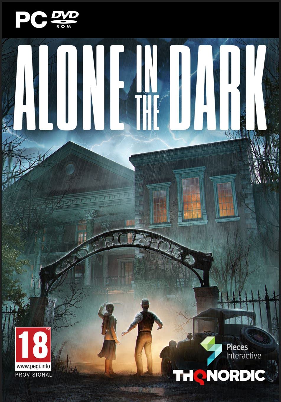 jaquette reduite de Alone in the Dark sur PC