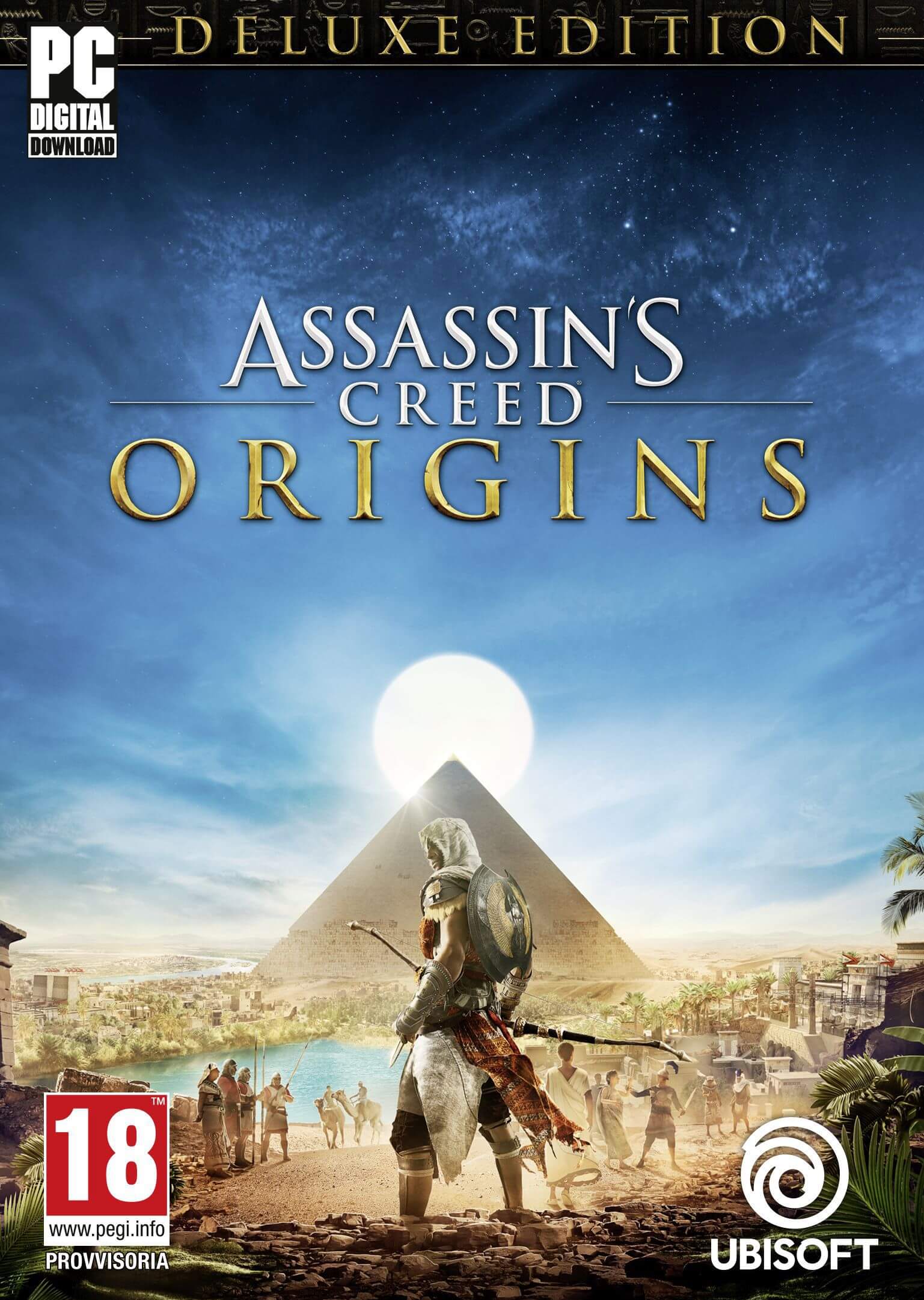 jaquette de Assassin's Creed Origins sur PC