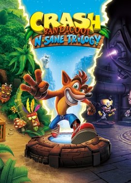 jaquette de Crash Bandicoot N. Sane Trilogy sur PC