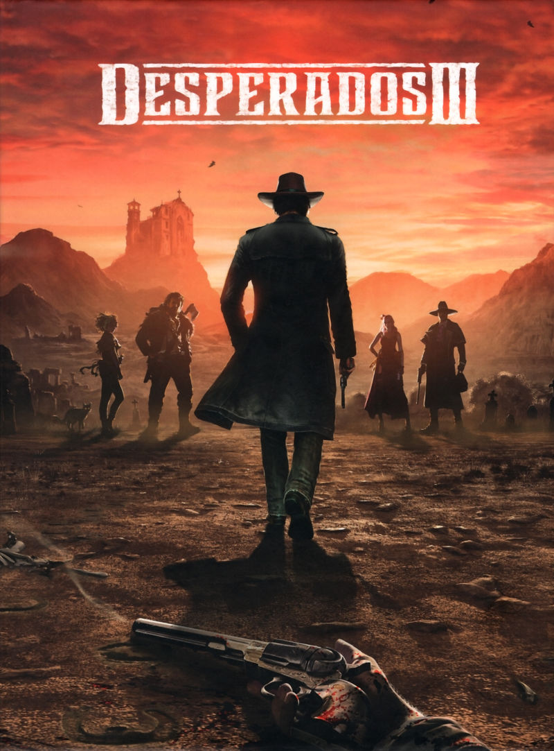 jaquette de Desperados III sur PC