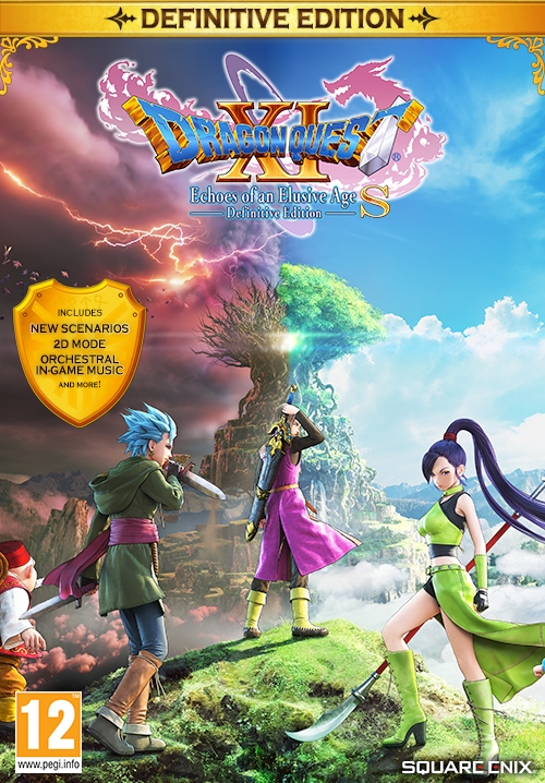 jaquette de Dragon Quest XI S: Les Combattants de la destinée sur PC