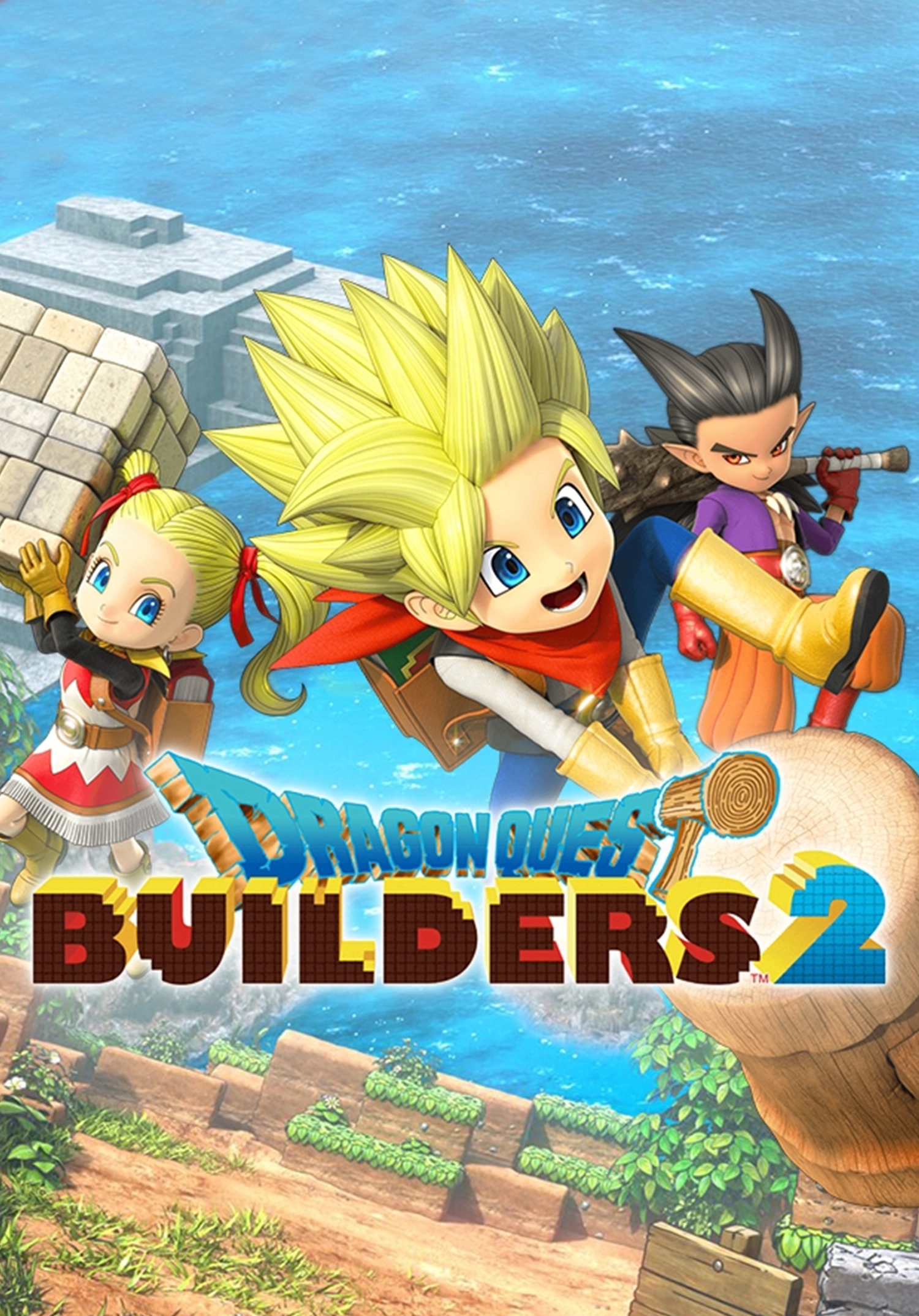 jaquette reduite de Dragon Quest Builders 2 sur PC