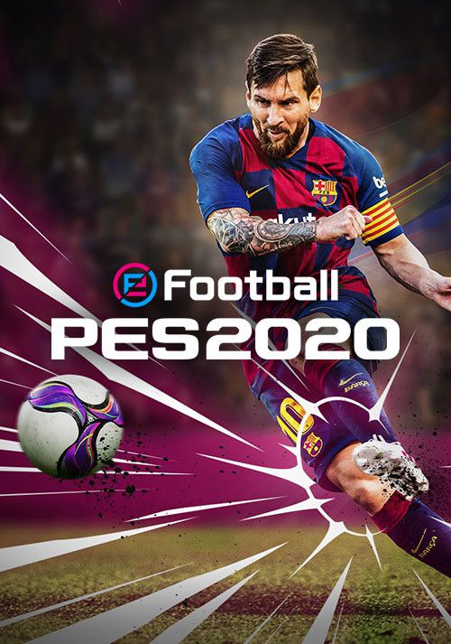 jaquette reduite de eFootball PES 2020 sur PC