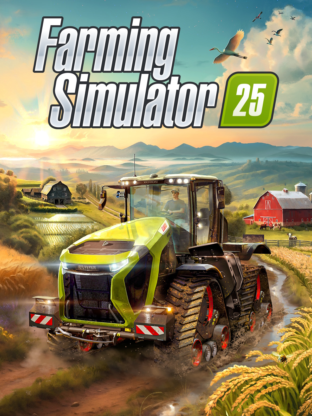 jaquette reduite de Farming Simulator 25 sur PC