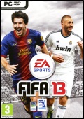 jaquette reduite de Fifa 13 sur PC