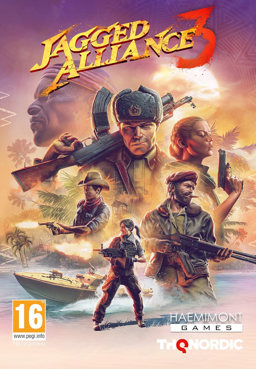 jaquette de Jagged Alliance 3 sur PC