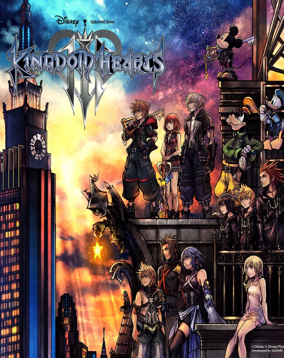 jaquette reduite de Kingdom Hearts III sur PC