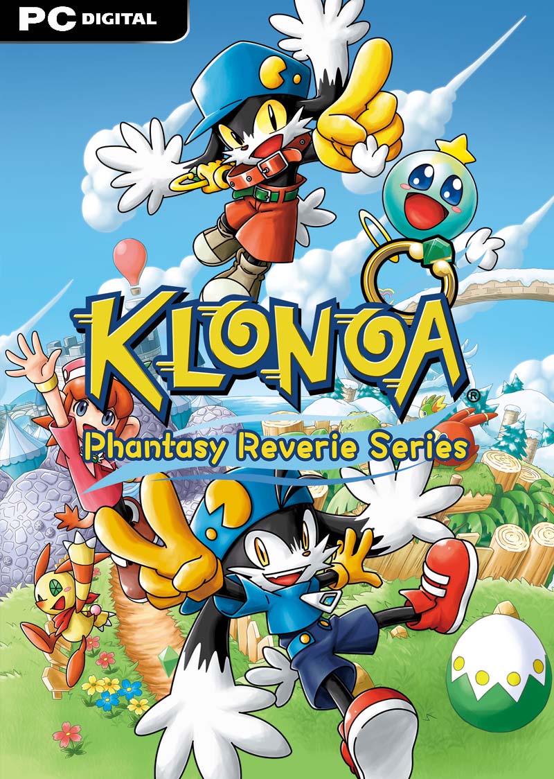 jaquette de Klonoa Phantasy Reverie Series sur PC
