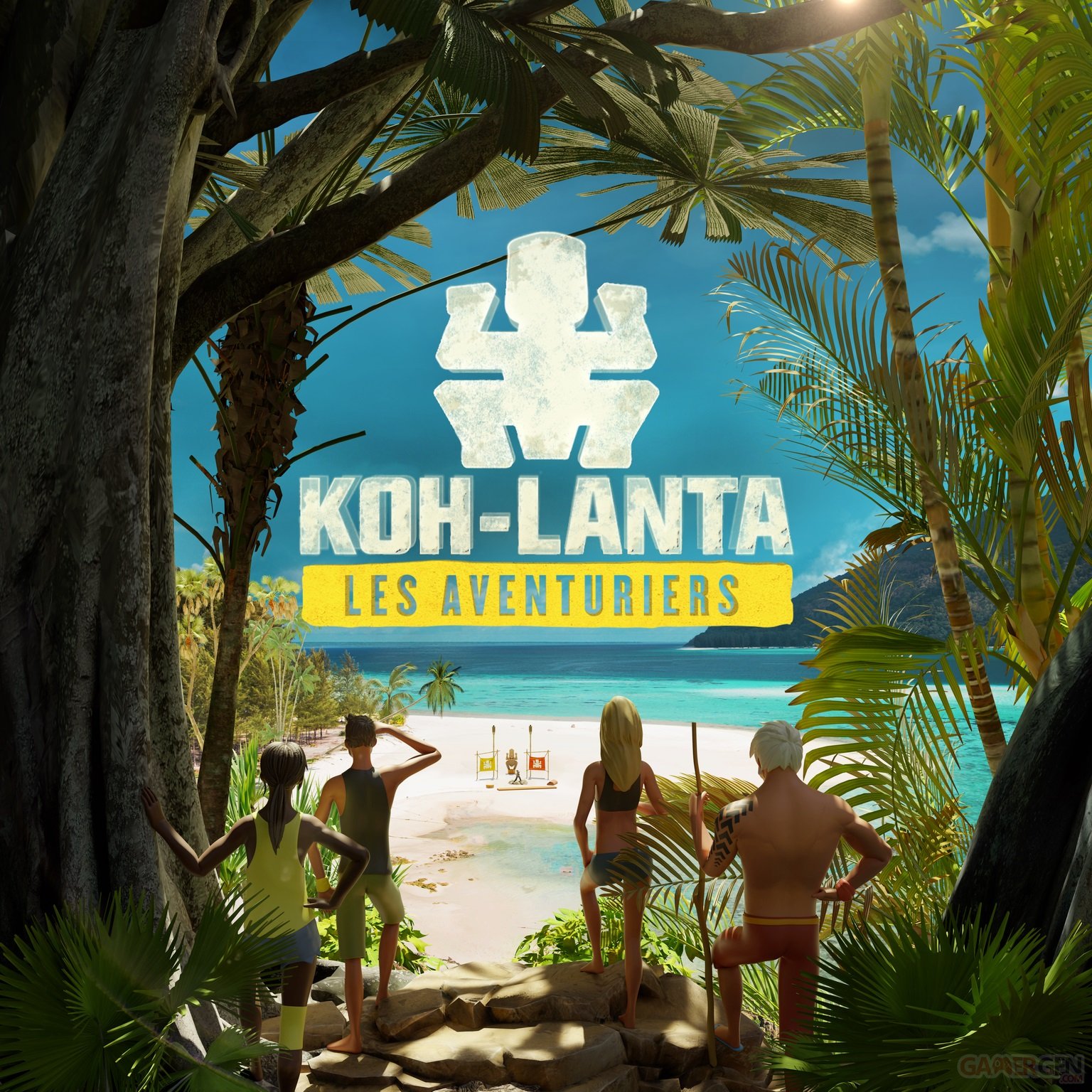 jaquette de Koh-Lanta: Les Aventuriers sur PC