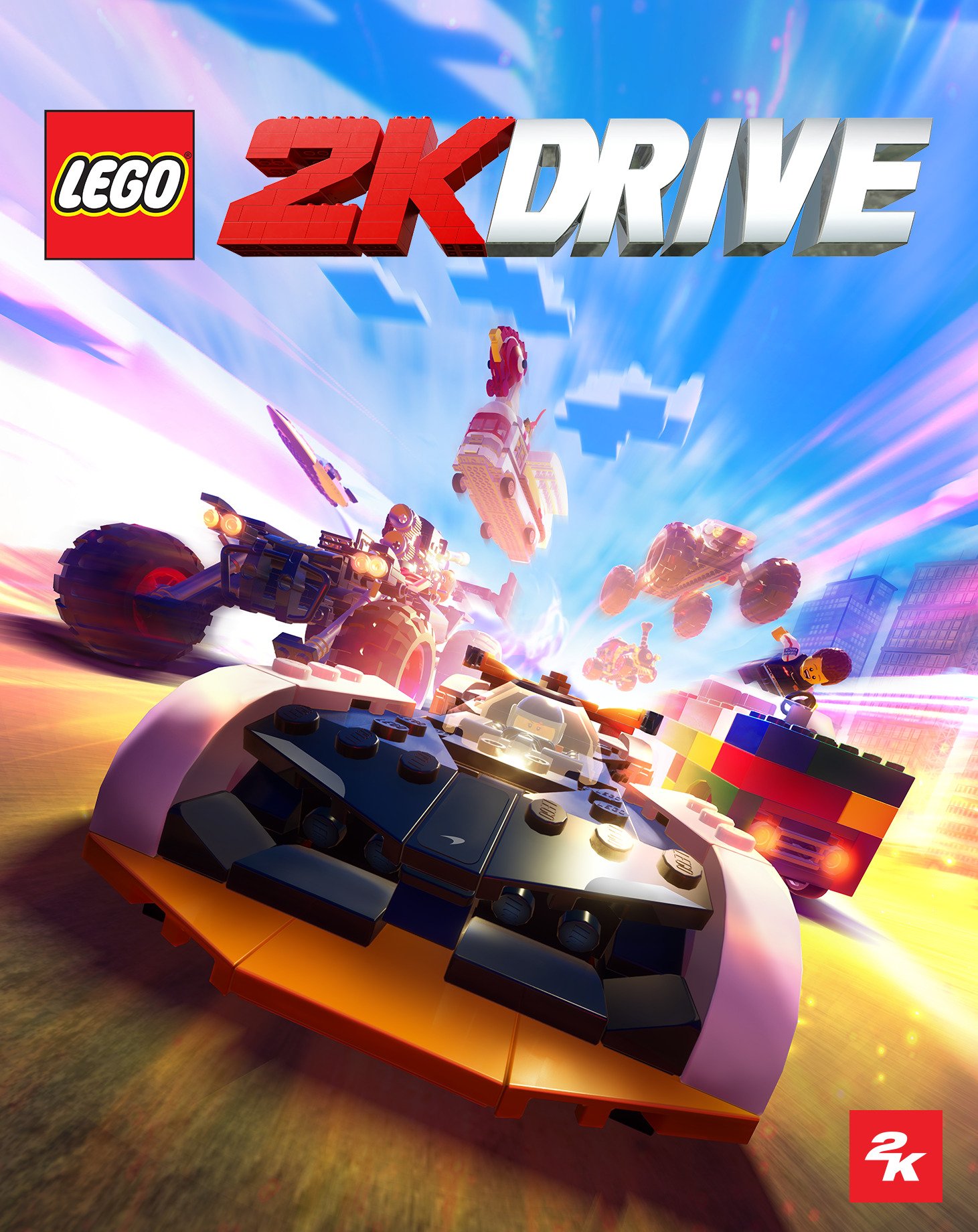 jaquette reduite de LEGO 2K Drive sur PC