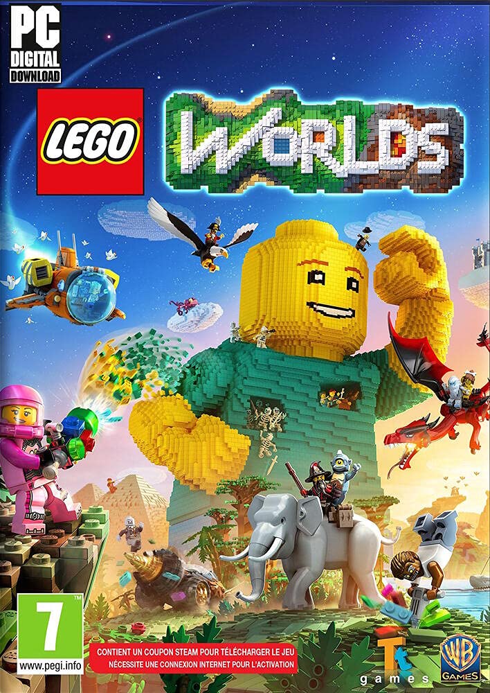 jaquette reduite de LEGO Worlds sur PC