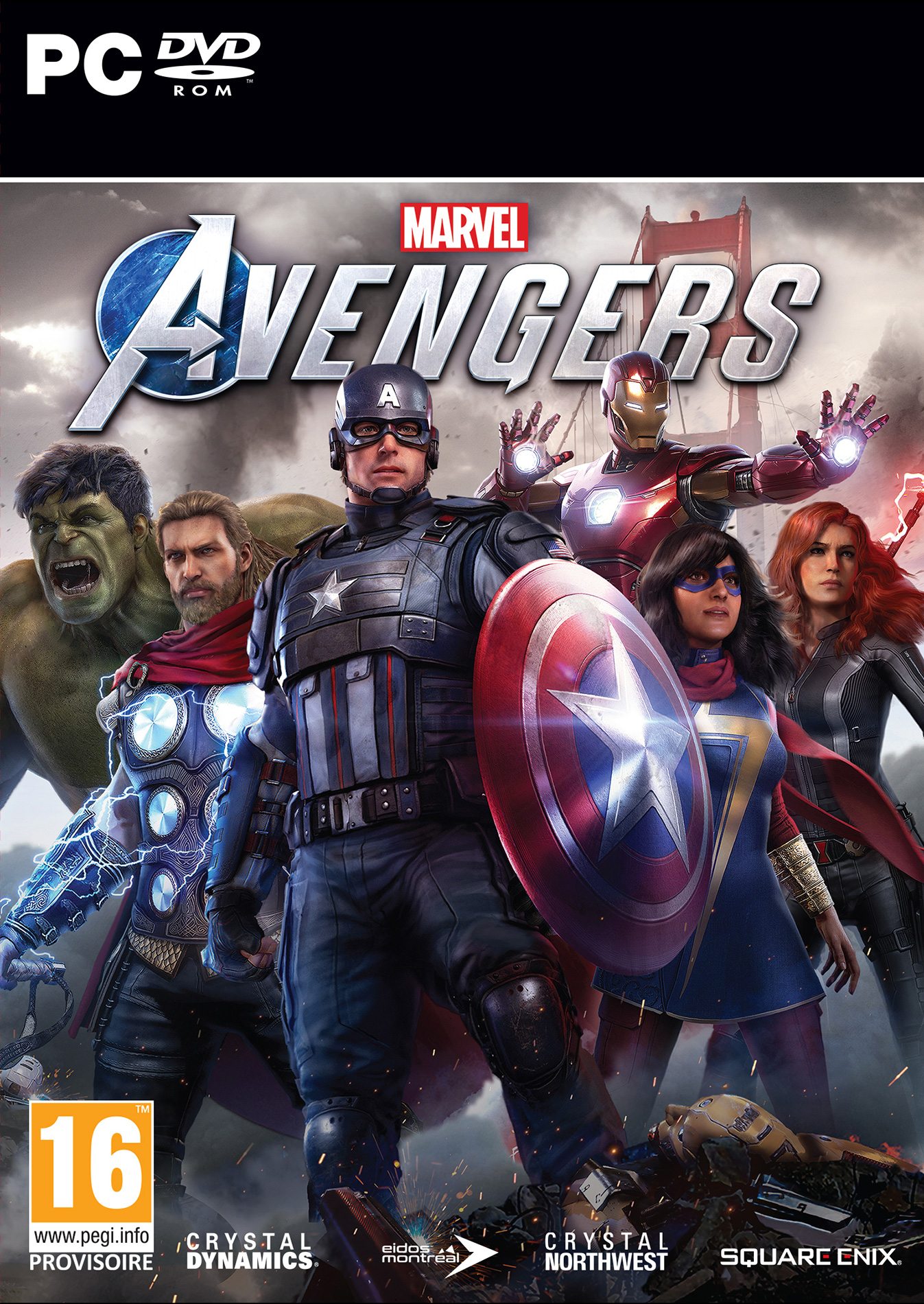 jaquette reduite de Marvel's Avengers sur PC