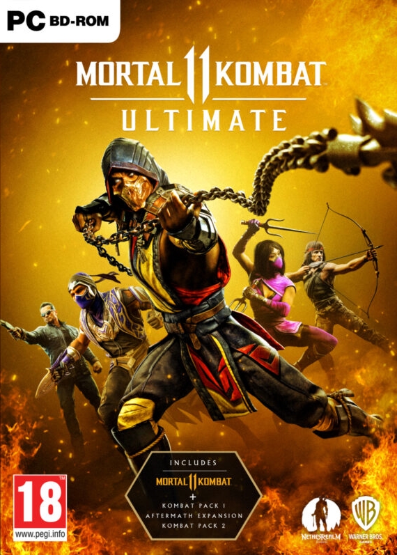 jaquette de Mortal Kombat 11 Ultimate sur PC