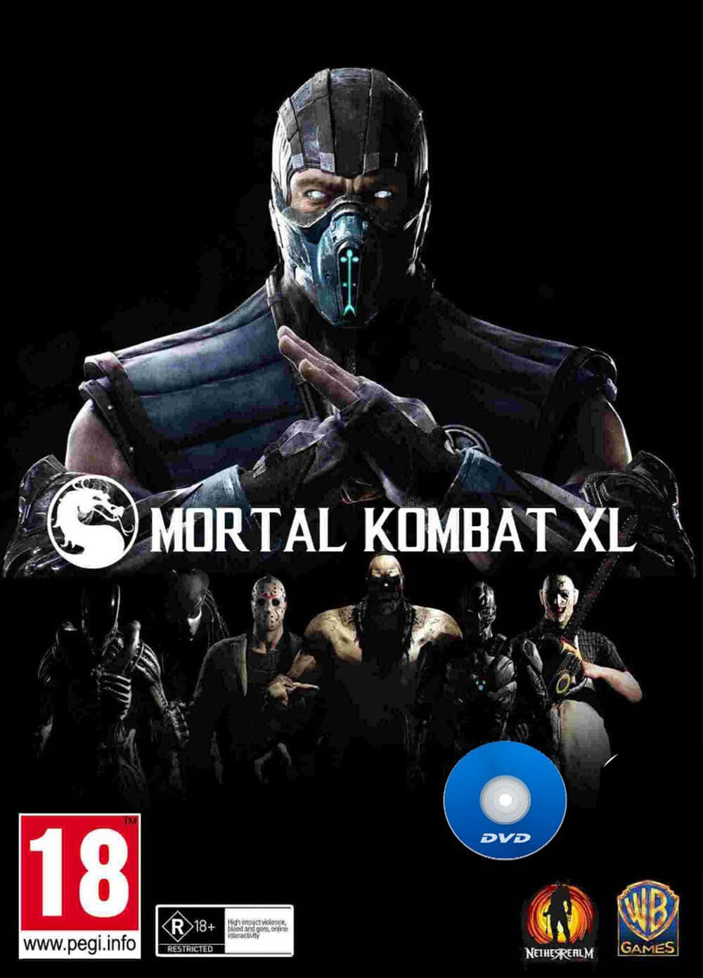 jaquette reduite de Mortal Kombat XL sur PC