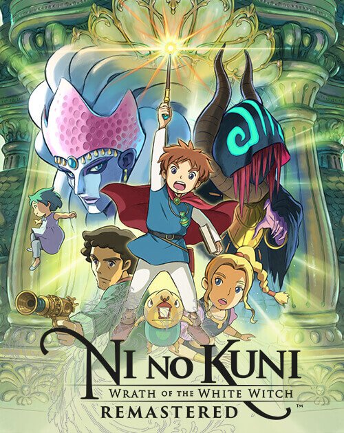 jaquette de Ni no Kuni: La Vengeance de la Sorcière Céleste sur PC
