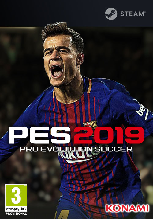 jaquette reduite de Pro Evolution Soccer 2019 sur PC
