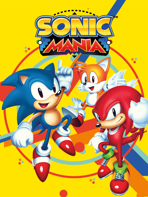 jaquette reduite de Sonic Mania sur PC
