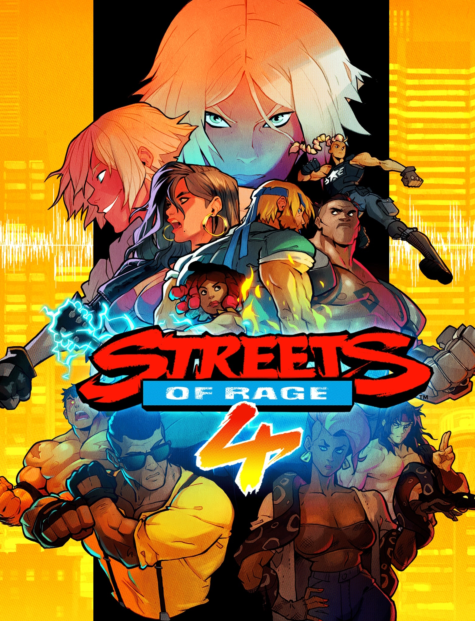 jaquette reduite de Streets of Rage 4 sur PC