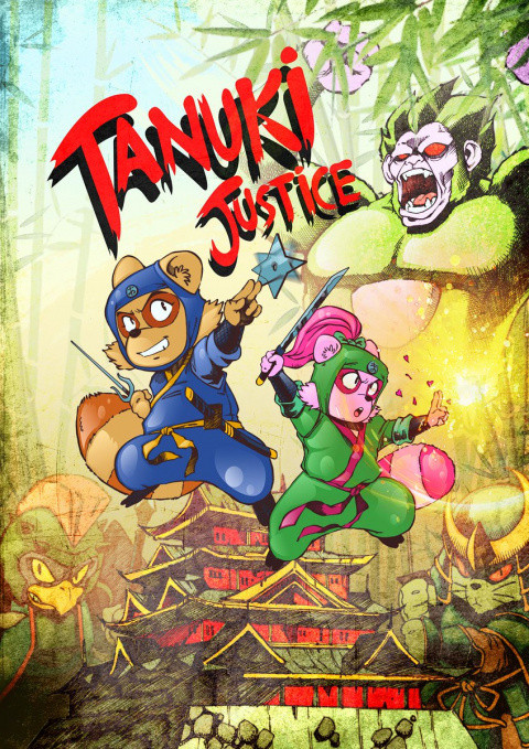 jaquette reduite de Tanuki Justice sur PC