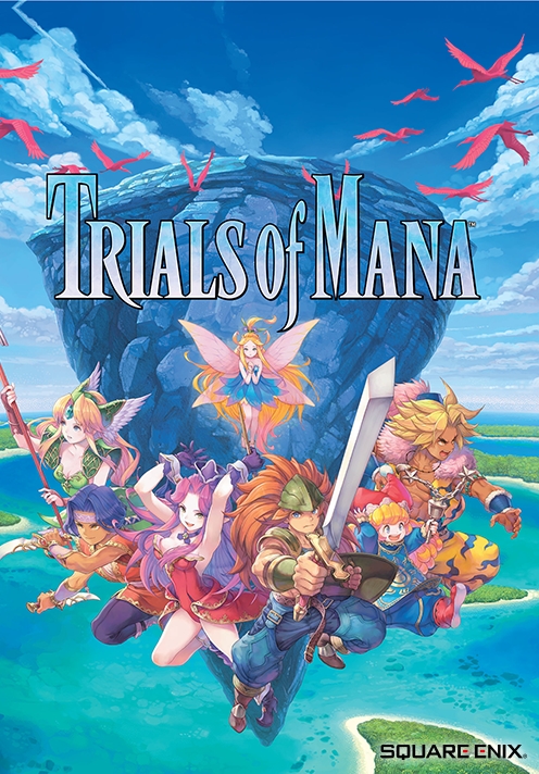 jaquette reduite de Trials of Mana sur PC