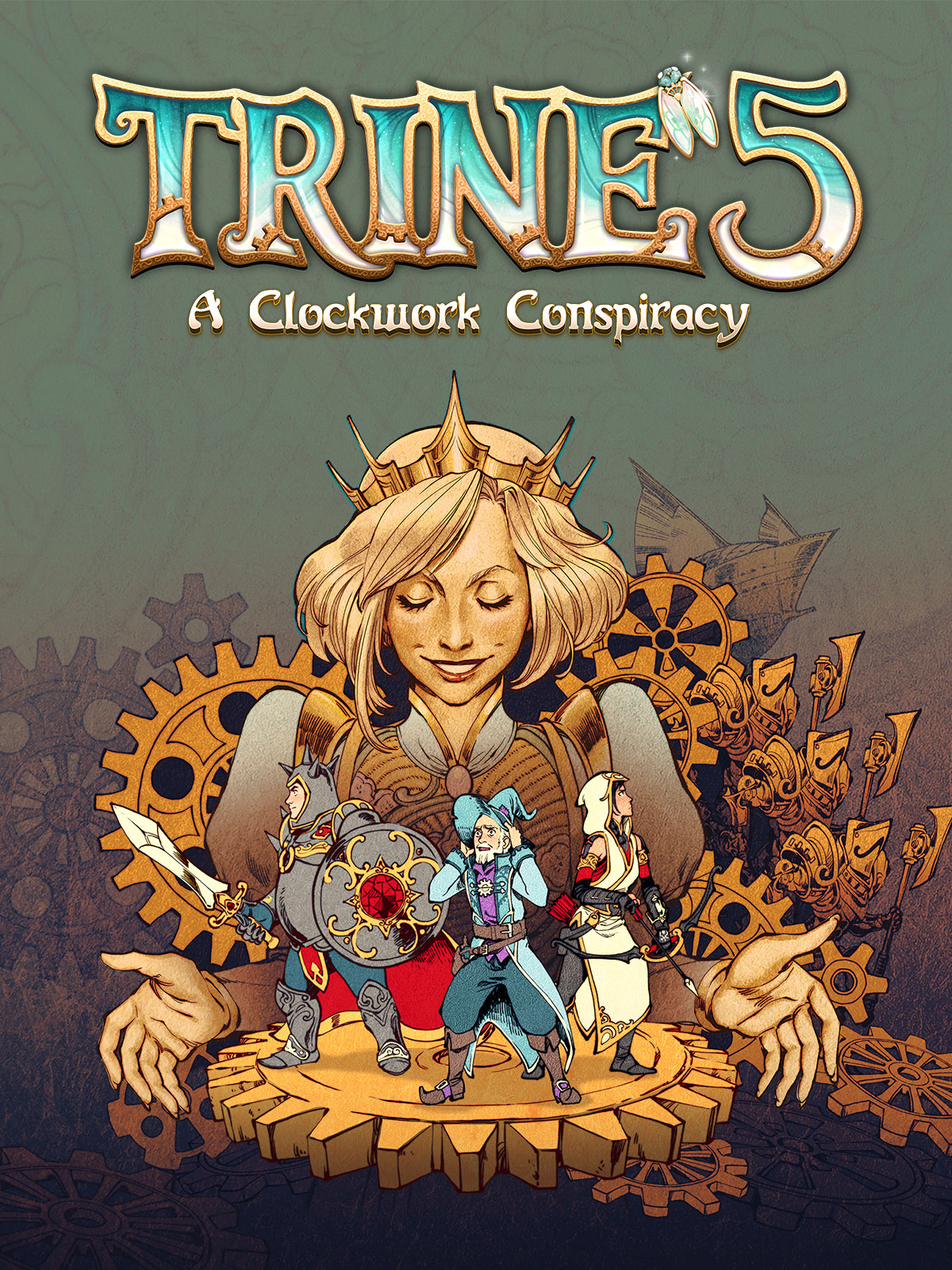 jaquette de Trine 5: A Clockwork Conspiracy sur PC