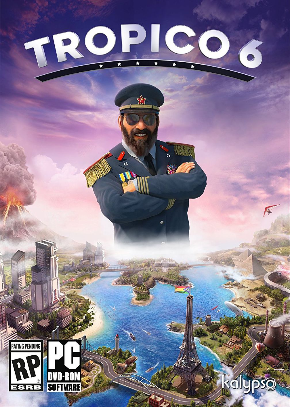 jaquette reduite de Tropico 6 sur PC