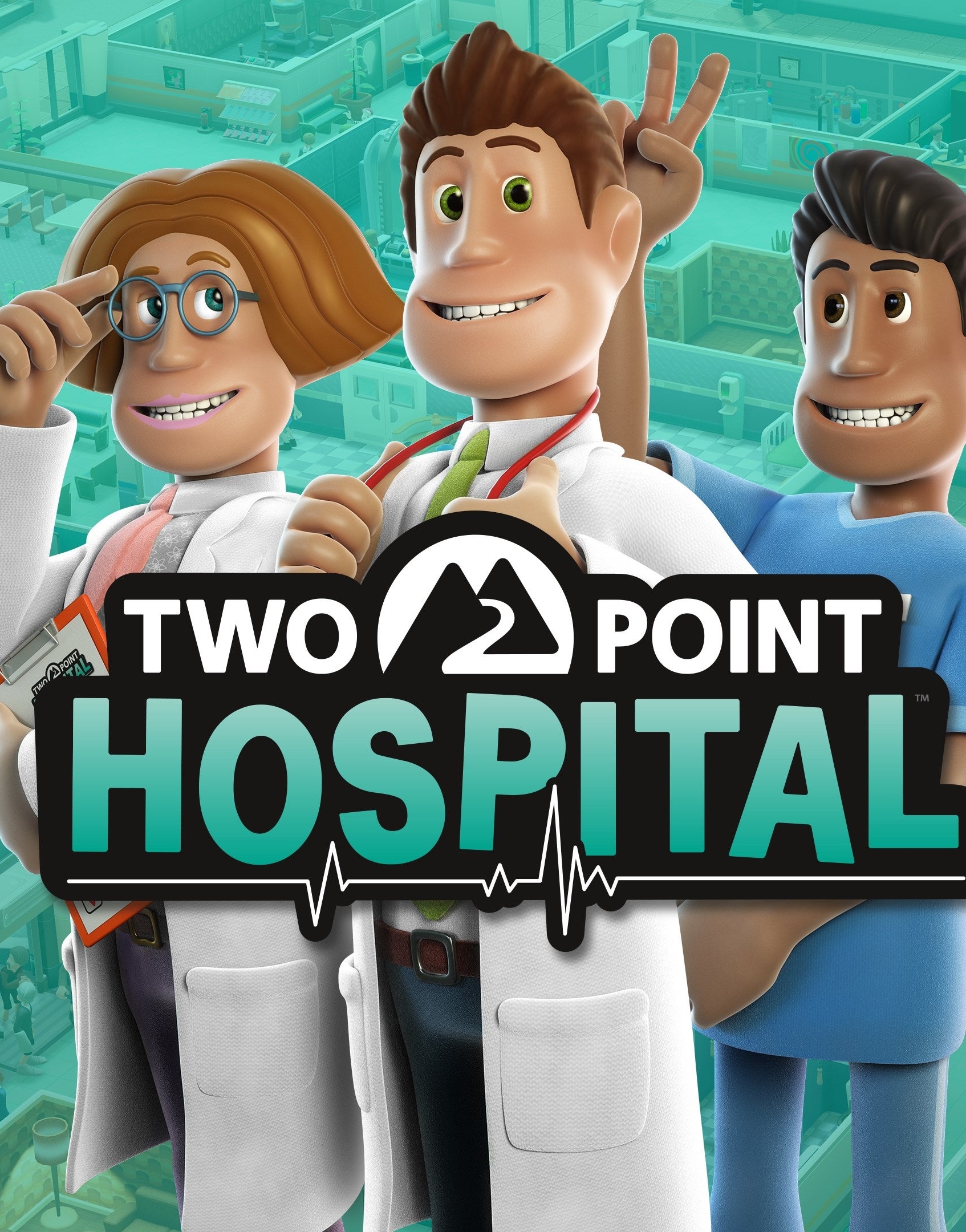 jaquette de Two Point Hospital sur PC