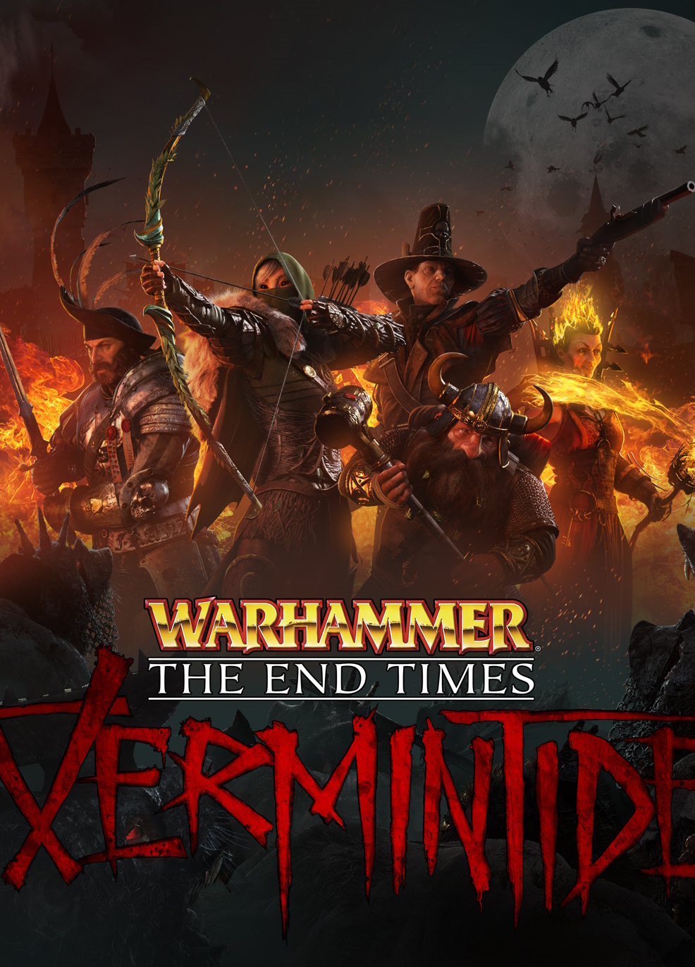 jaquette de Warhammer: End Times Vermintide sur PC
