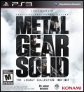 jaquette reduite de Metal Gear Solid: The Legacy Collection sur Playstation 3