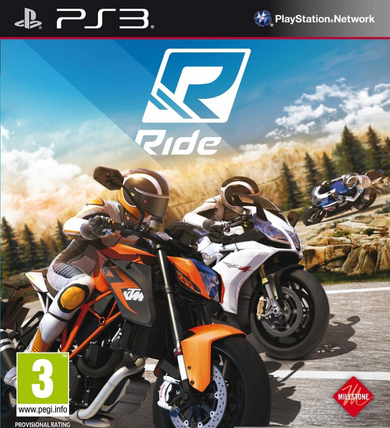 jaquette de Ride sur Playstation 3