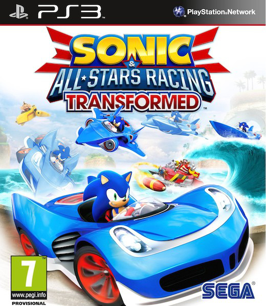 jaquette de Sonic & All-Stars Racing Transformed sur Playstation 3